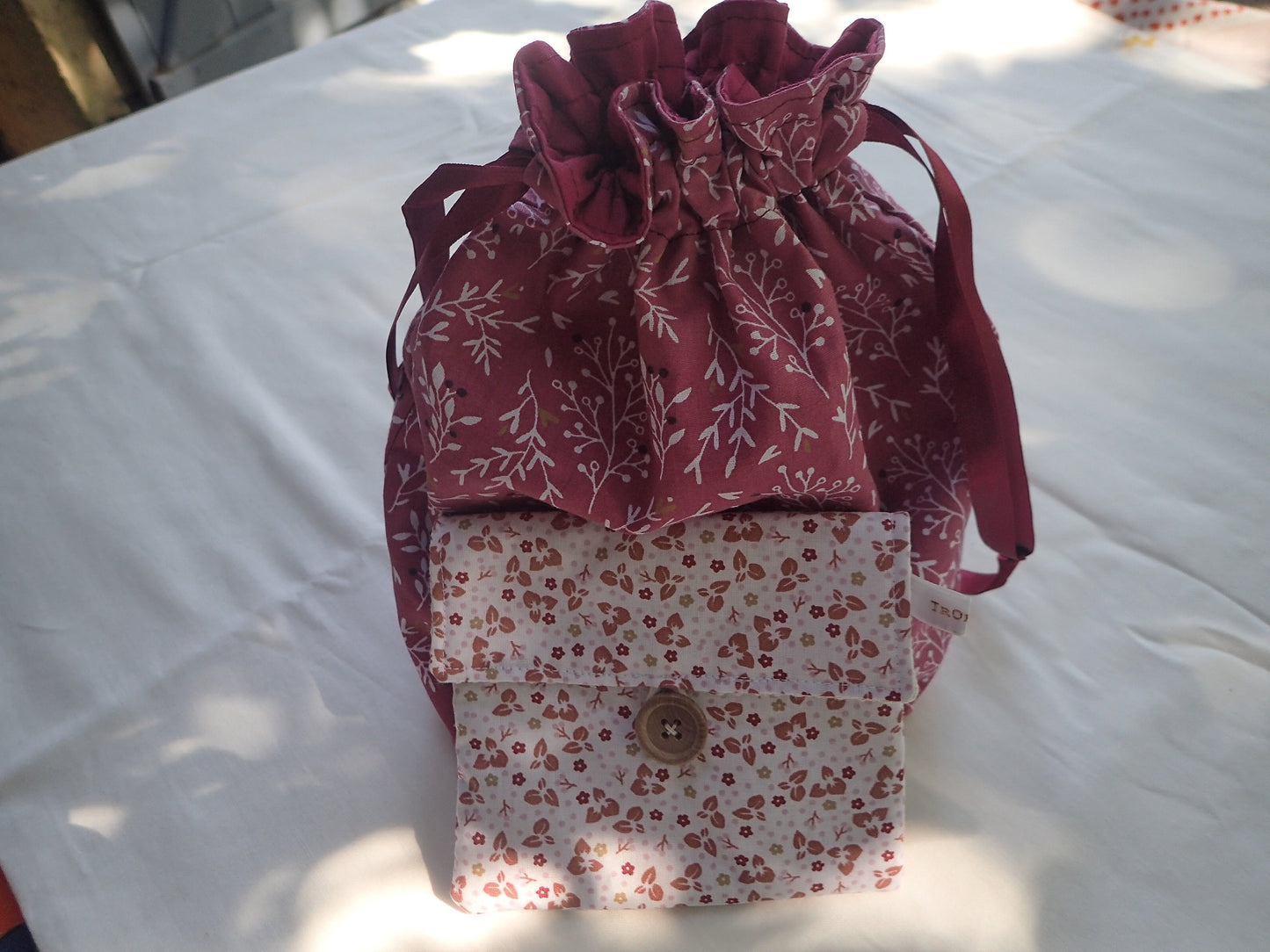 Ensemble salle de bain zéro déchet – Sac, lingettes & pochette savon