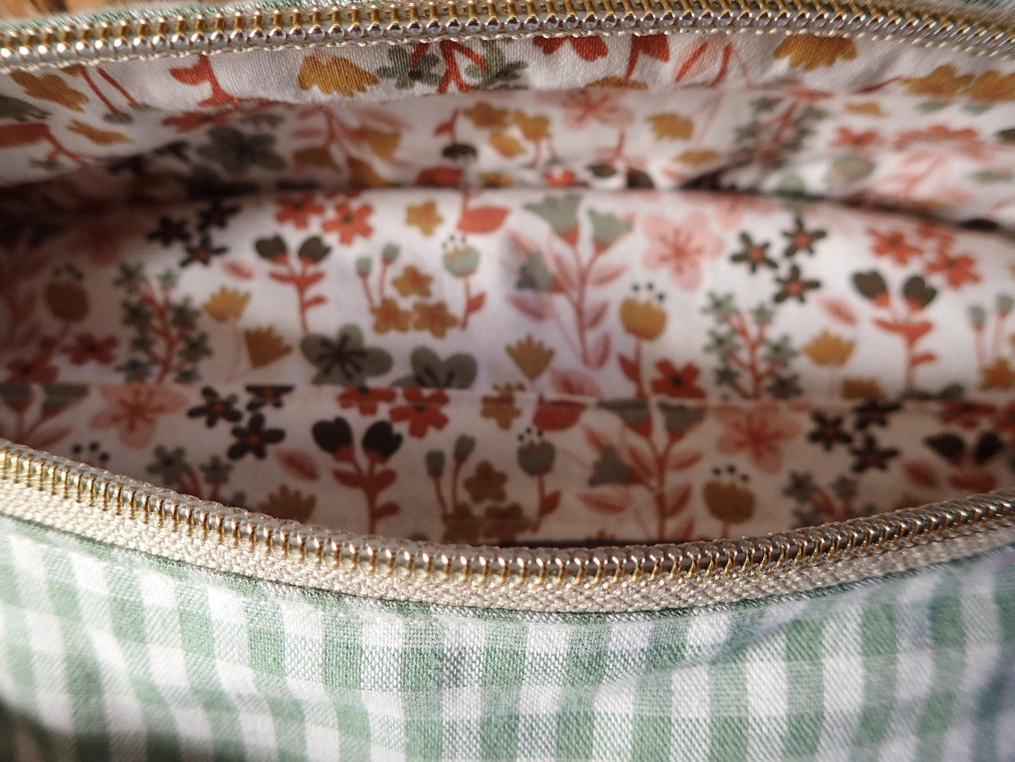 Sacs banane en coton vichy