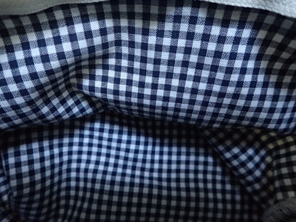 Trousse plate fourre-tout – Fermeture dorée