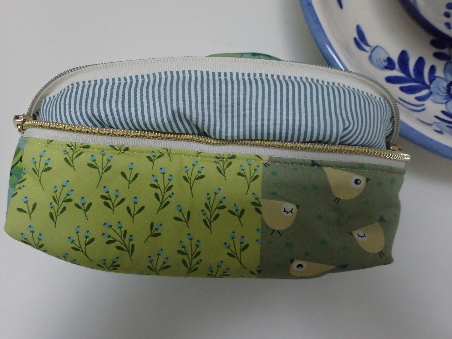Trousse de toilette patchwork
