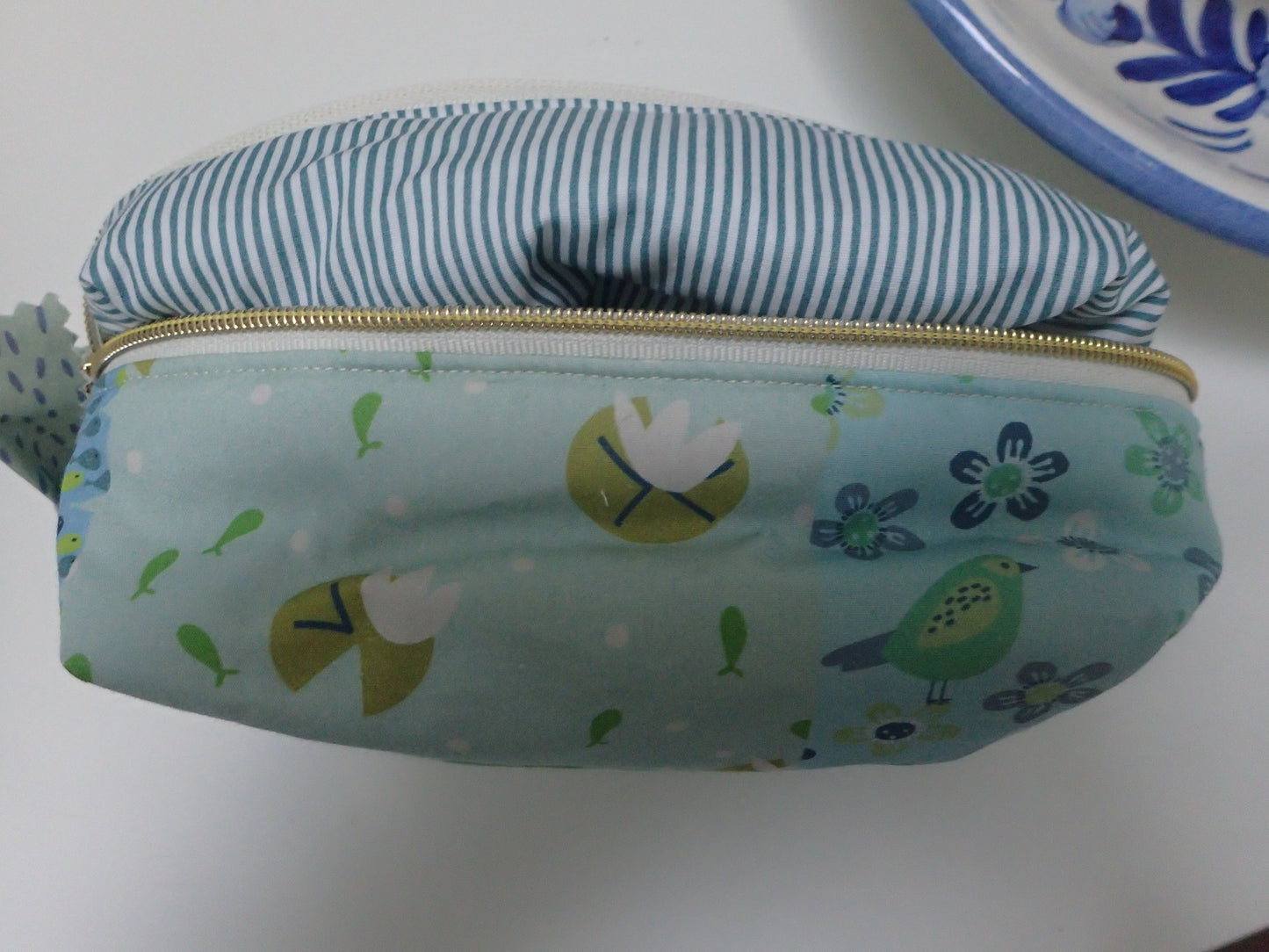 Trousse de toilette patchwork