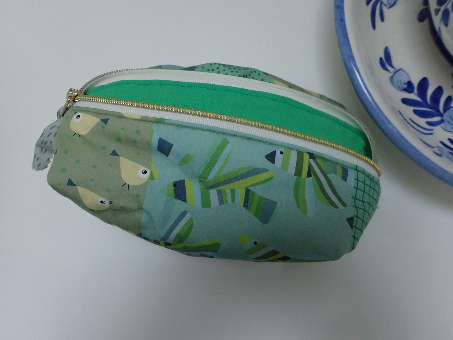 Trousse de toilette patchwork
