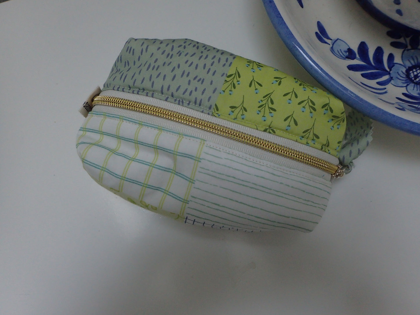 Trousse de toilette patchwork