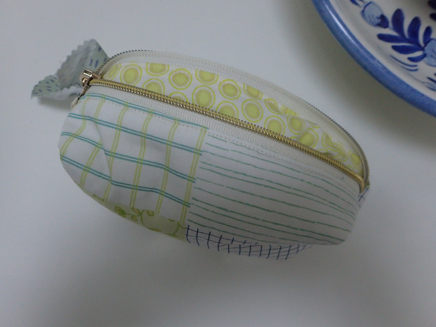 Trousse de toilette patchwork