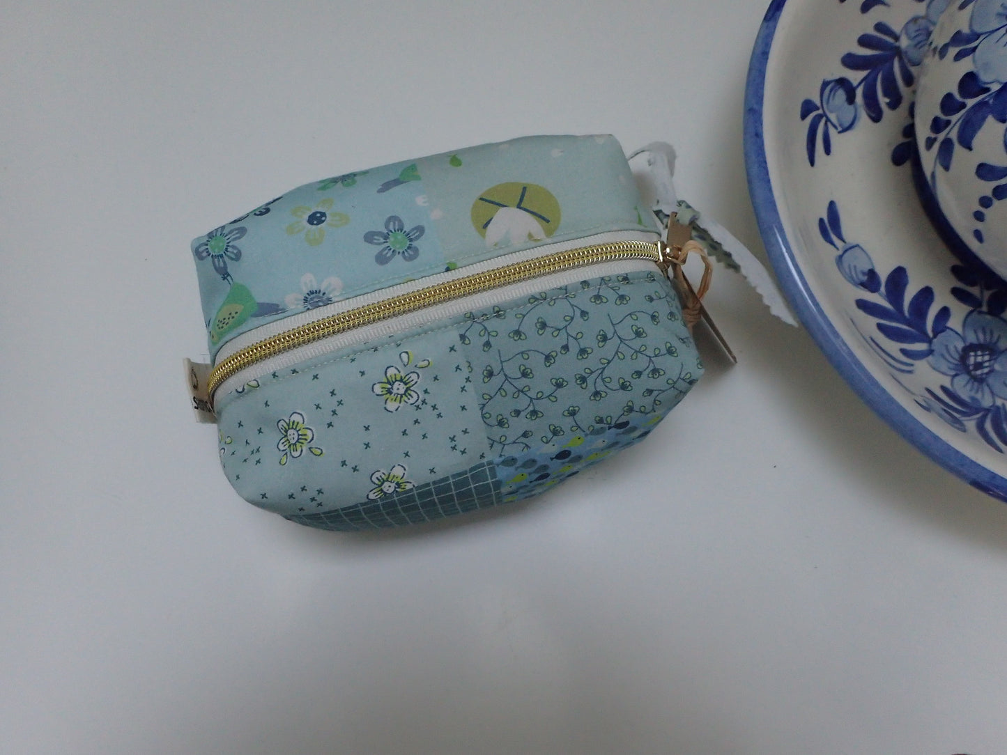 Trousse de toilette patchwork