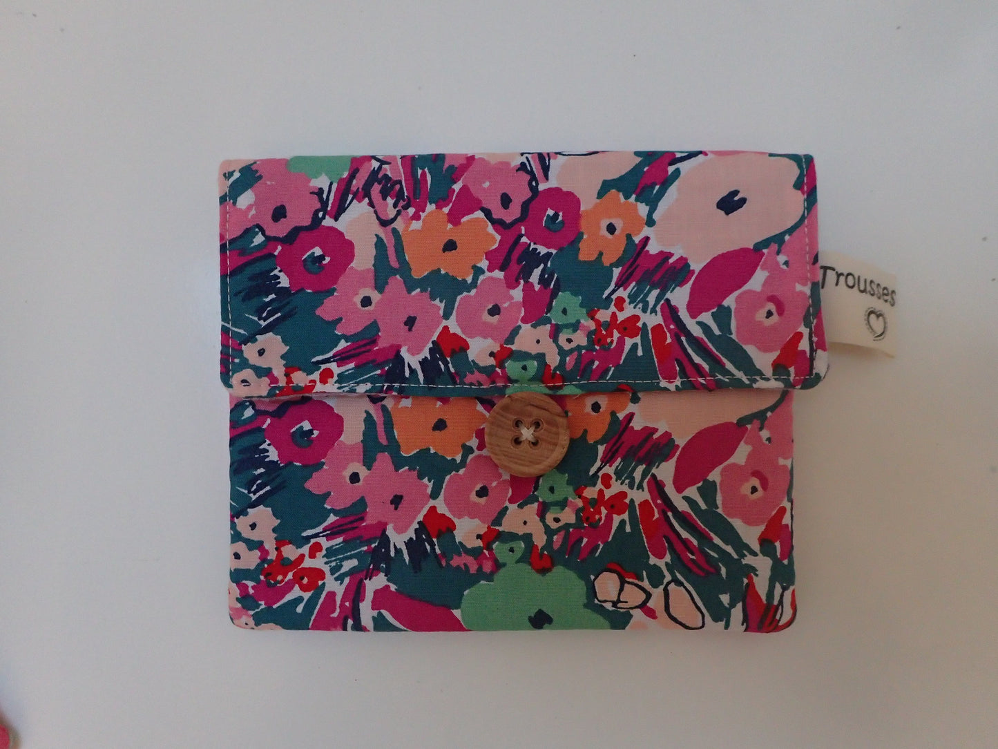 Pochette savon en tissu – Zéro déchet, coton & nid d'abeille