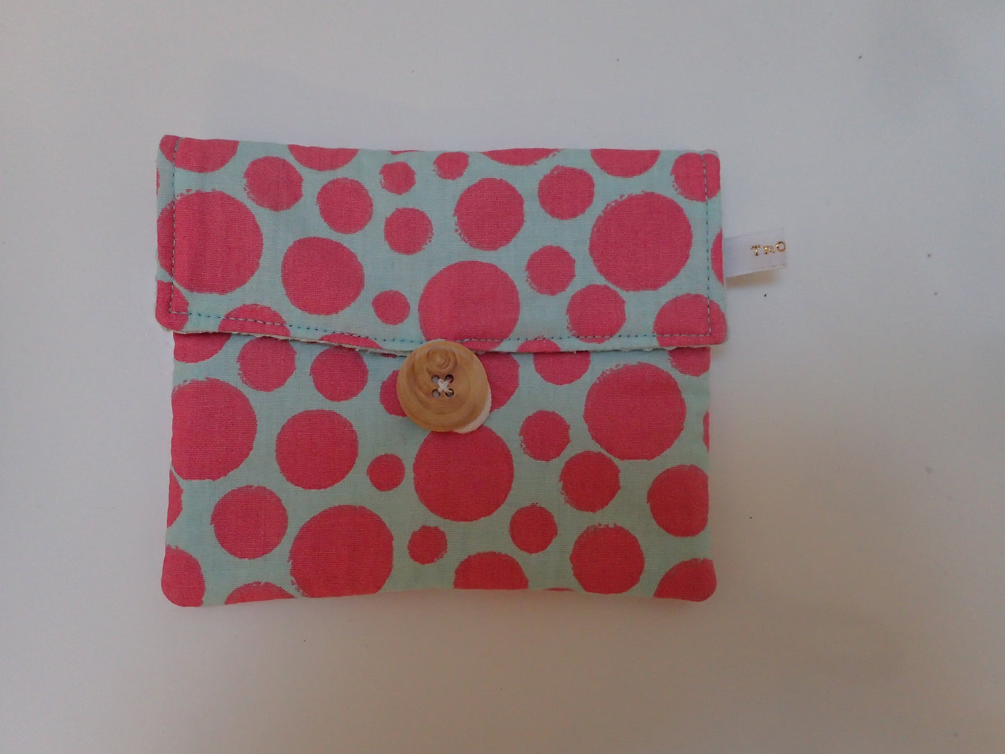 Pochette savon en tissu – Zéro déchet, coton & nid d'abeille