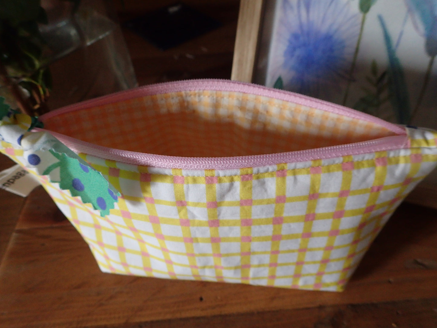 Trousse à lunettes en tissu coloré