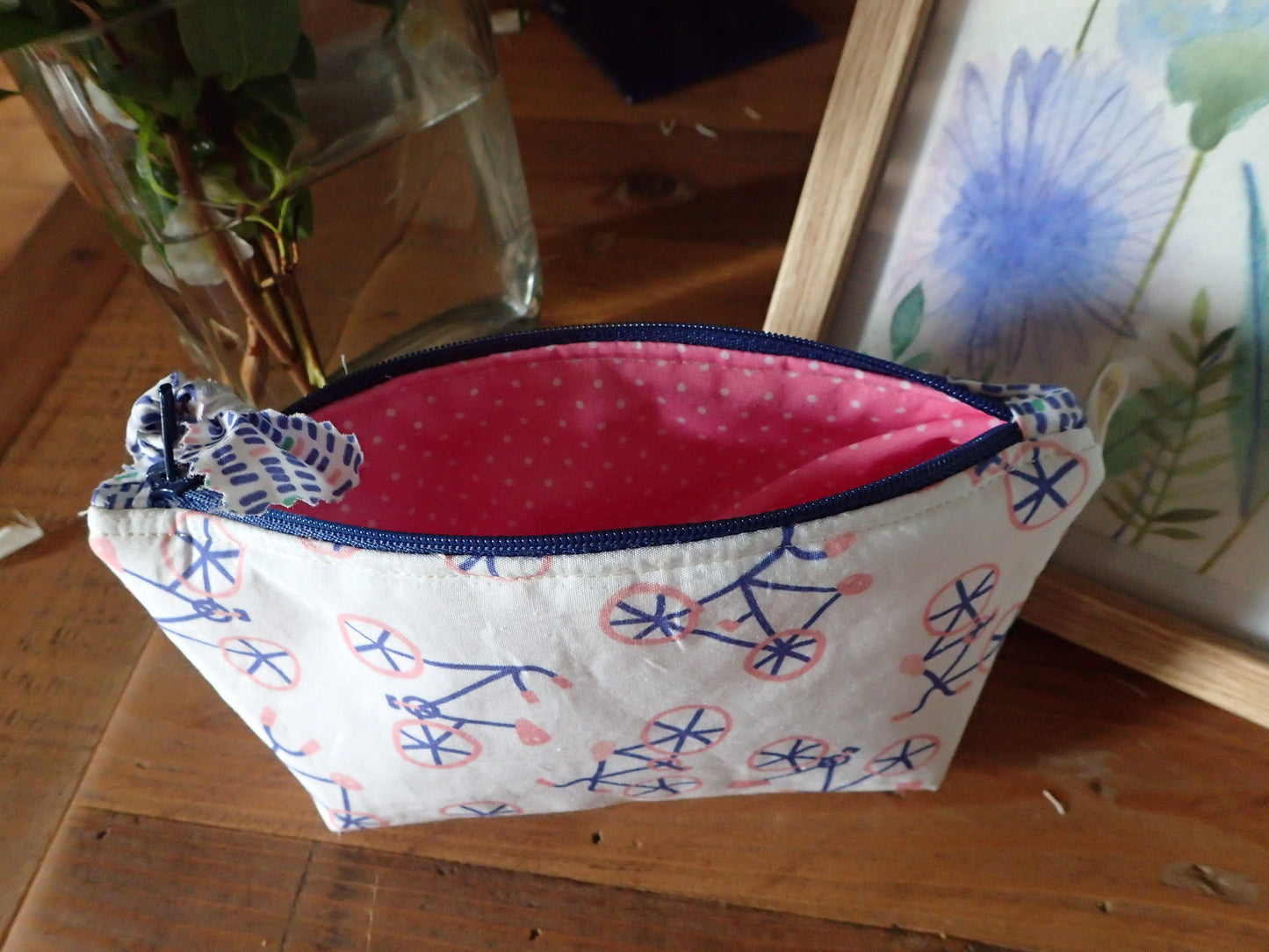 Trousse à lunettes en tissu coloré