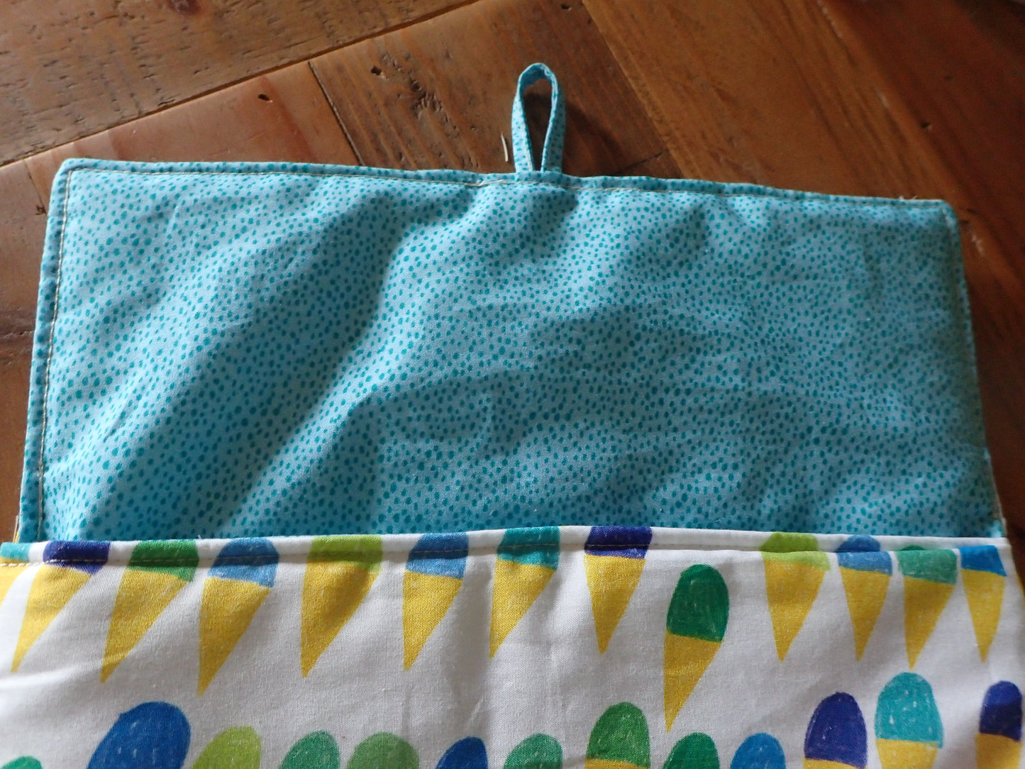 Pochette de transport pour livre en coton molletonné