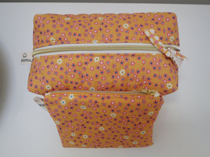 Trousse de toilette et sa pochette assortie