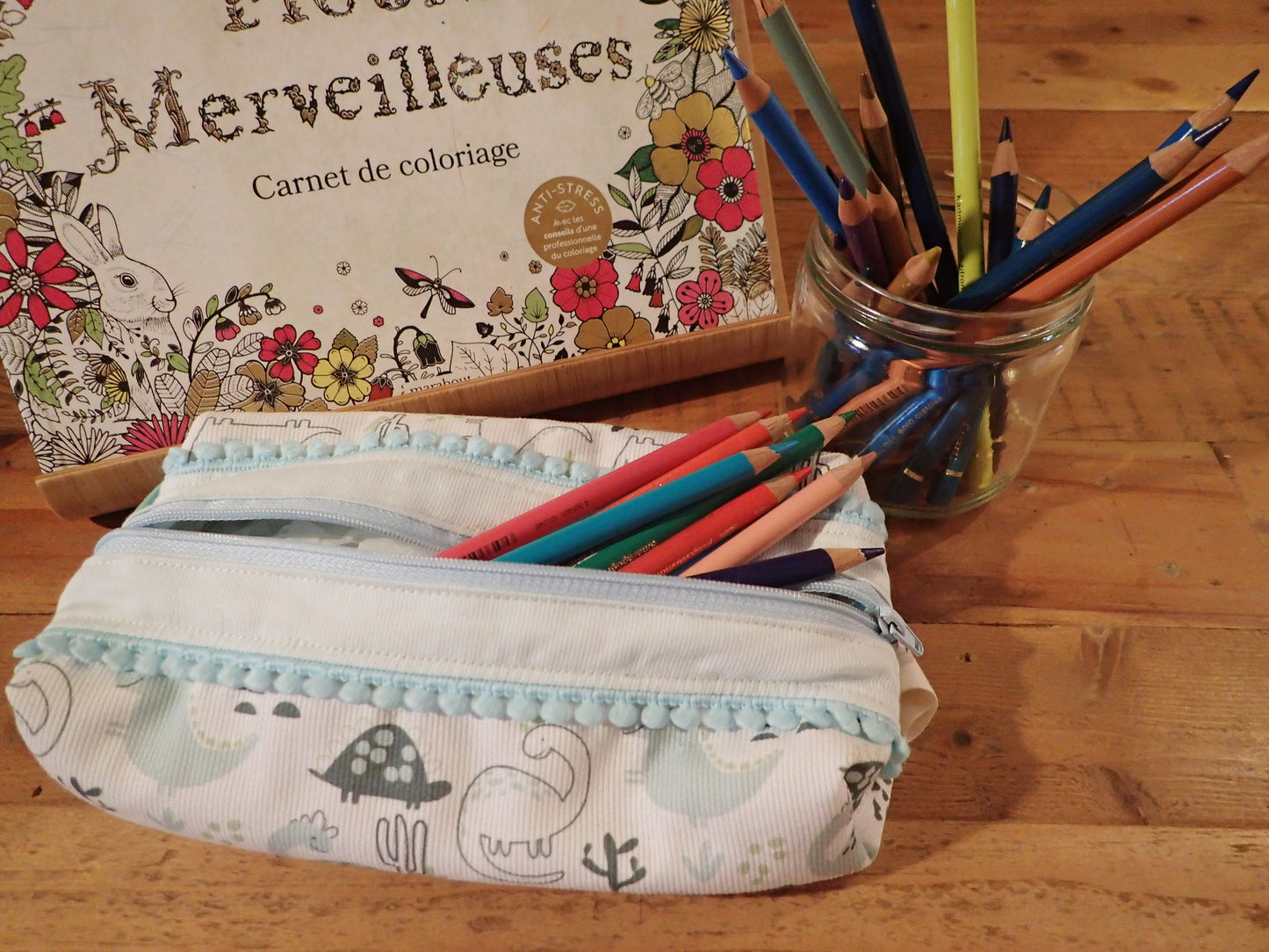 Trousses scolaire motifs animaux