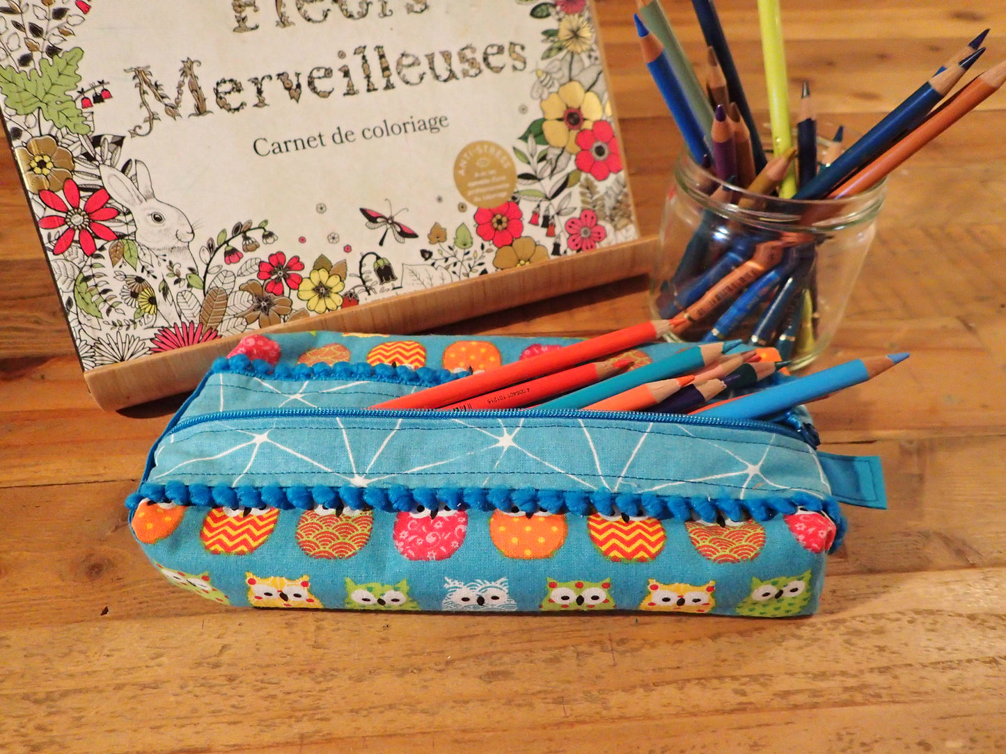 Trousses scolaire motifs animaux