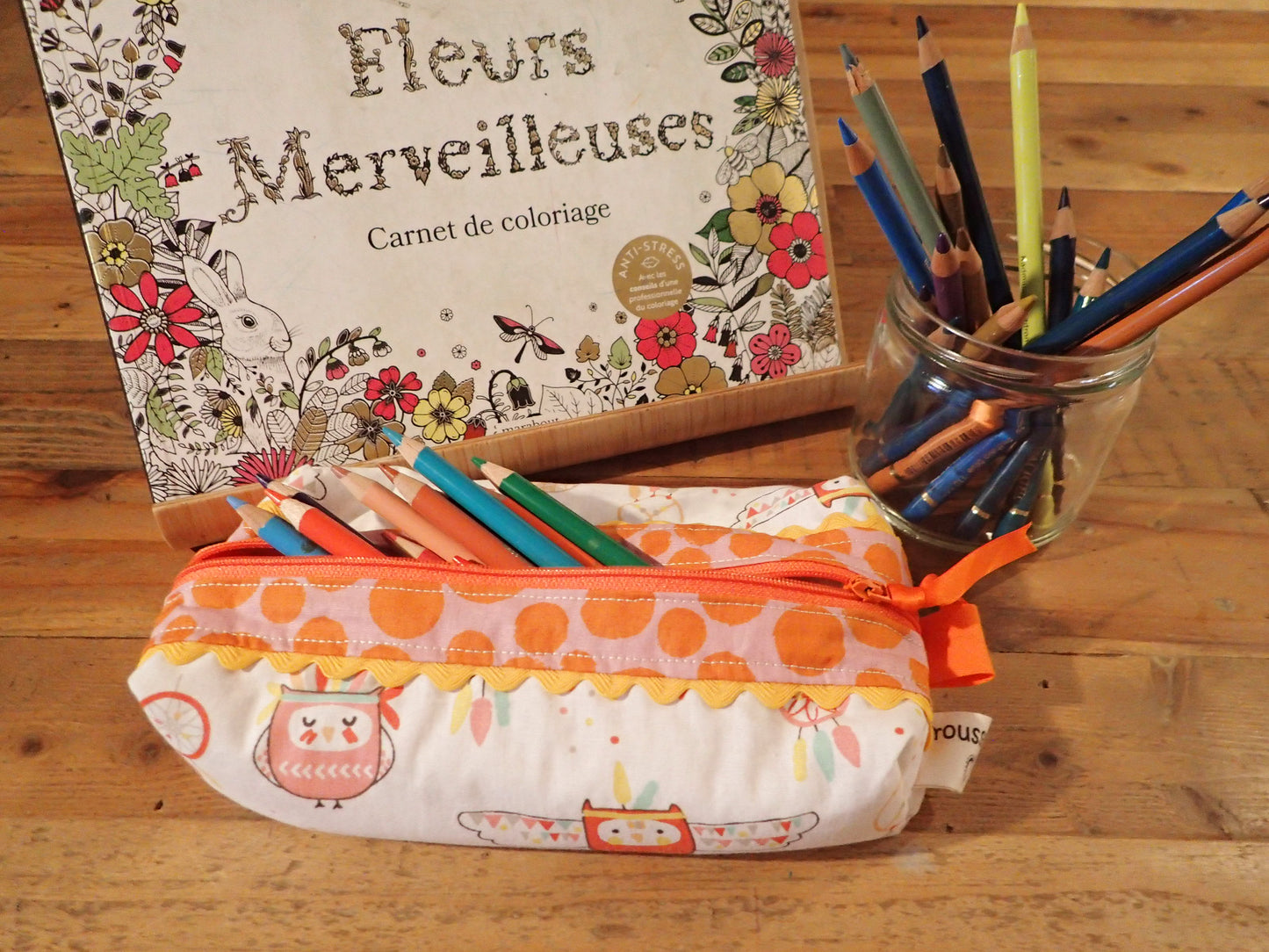 Trousses scolaire motifs animaux