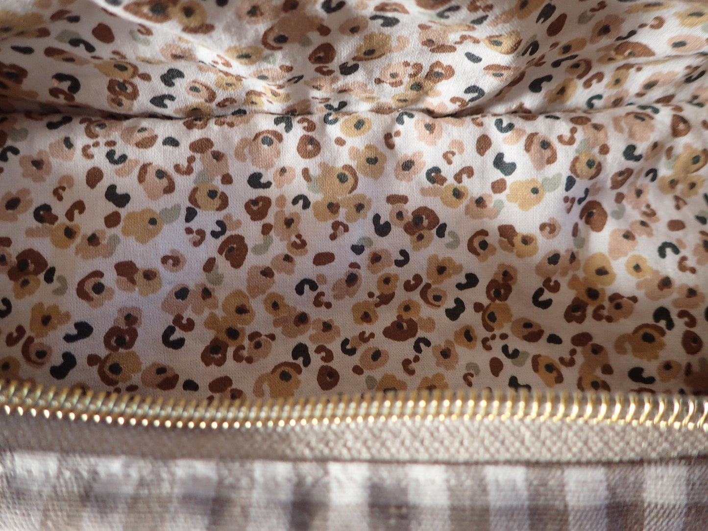 Sacs banane en coton vichy