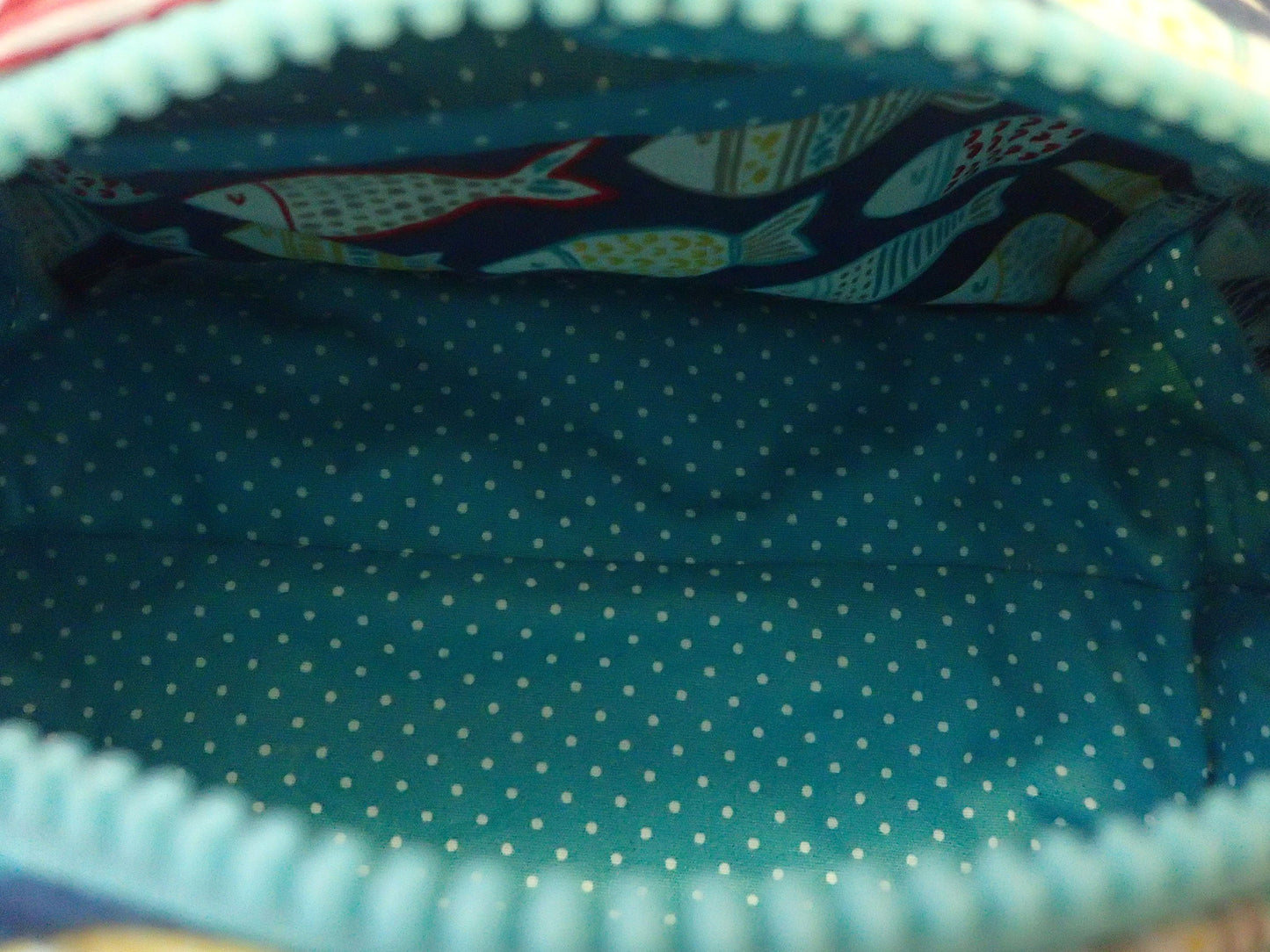 Trousse scolaire en coton avec poche intérieure – Enfants & Adultes