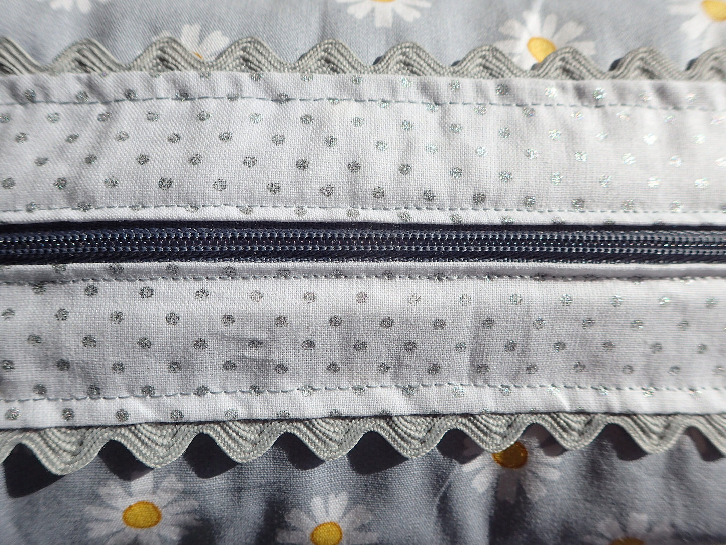 Trousse scolaire en coton – Format plat 19x10x4 cm