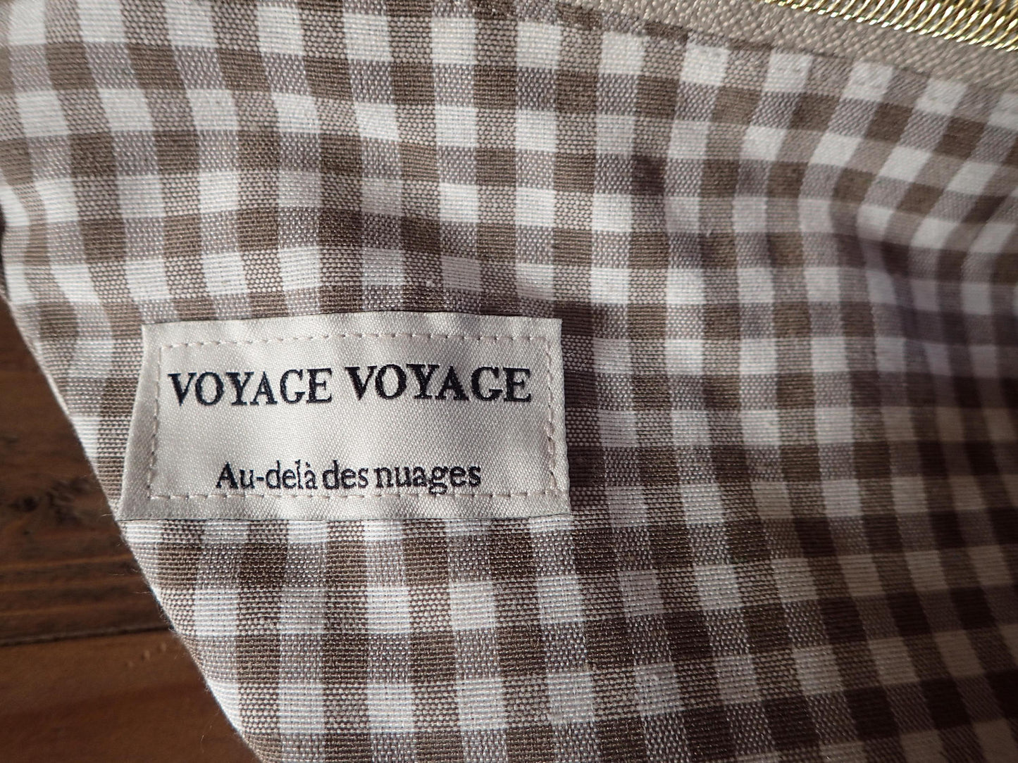 Sacs banane en coton vichy